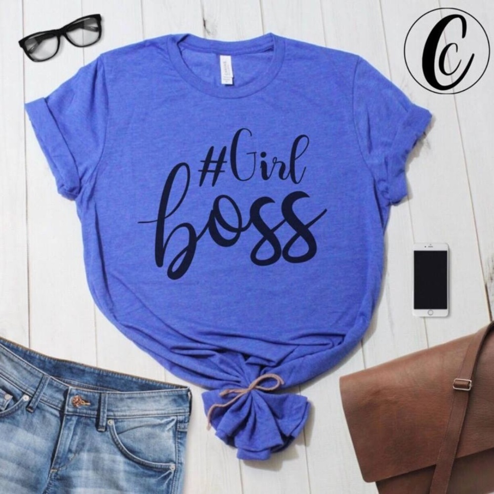 #Girl Boss Graphic Tee New